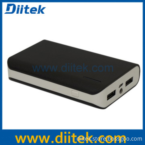 Power Bank with Dual USB Port with CE, RoHS, FCC (PB-C302)